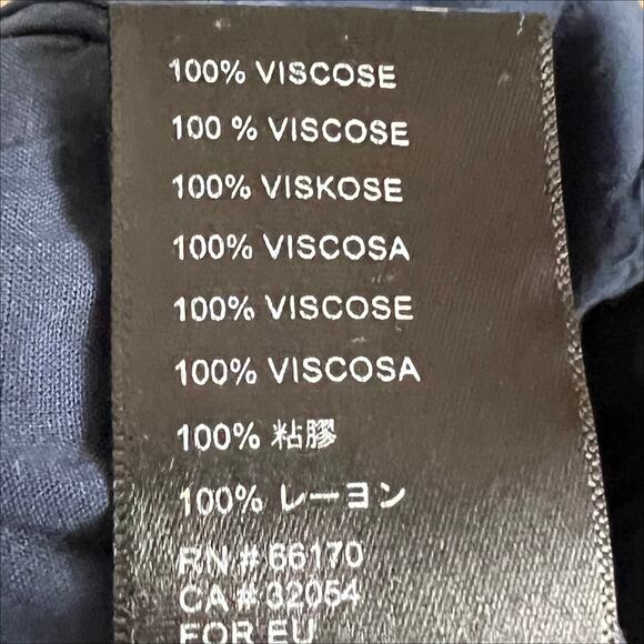 Anthropologie Maeve Jacqueline Jacquard Leopard Navy Blue Jumpsuit Size XS - Picture 8 of 8